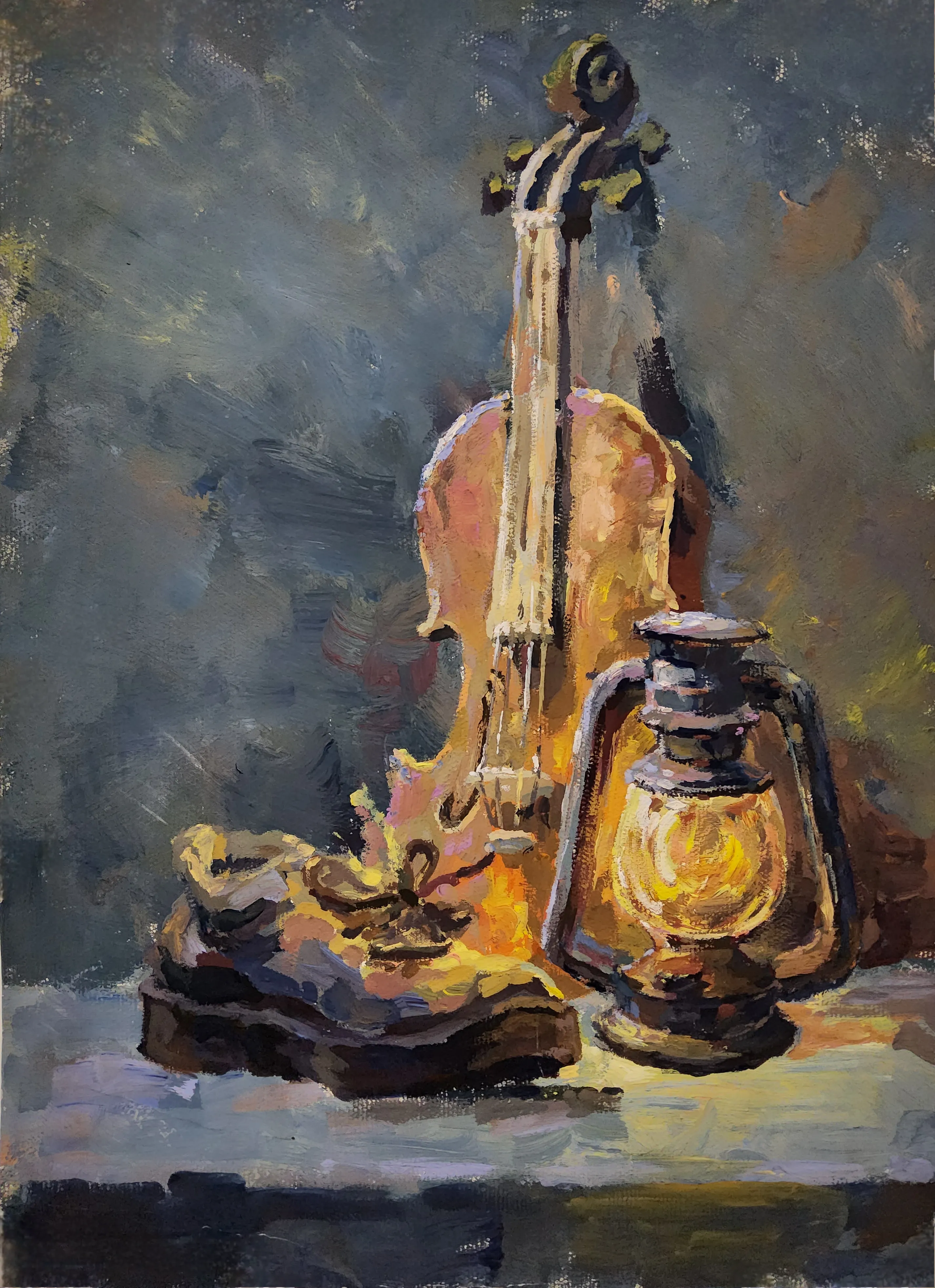 Still Life Combination With Light